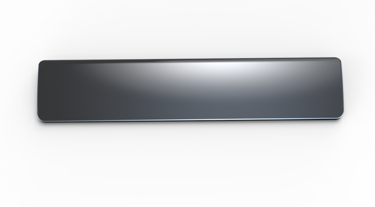 journey series acrylic keyboards wrist rest luxury purecolors series