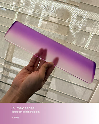 journey series acrylic keyboards wrist rest sunshone plum doigunsaan