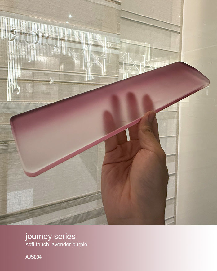 journey series acrylic keyboards wrist rest lavender purple doigunsaan