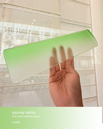 journey series acrylic keyboards wrist rest mint green