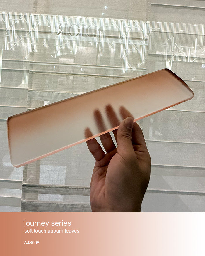 journey series acrylic keyboards wrist rest auburn leaves doigunsaan