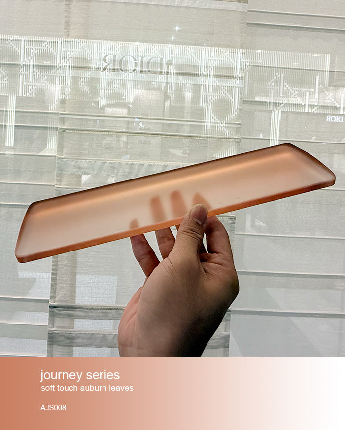 journey series acrylic keyboards wrist rest auburn leaves doigunsaan