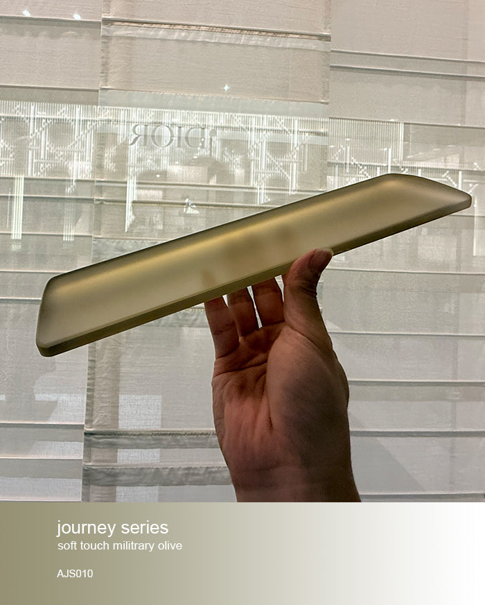 journey series acrylic keyboards wrist rest militrary olive green doigunsaan