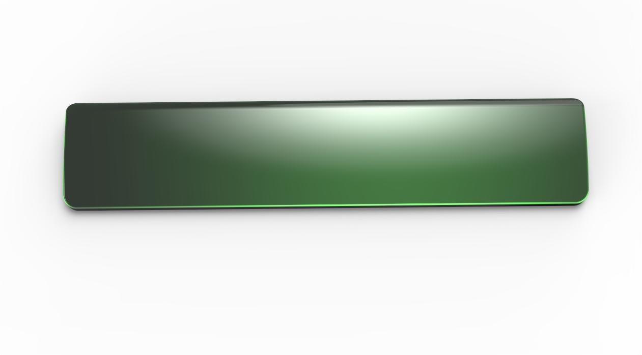 journey series acrylic keyboards wrist rest luxury purecolors series